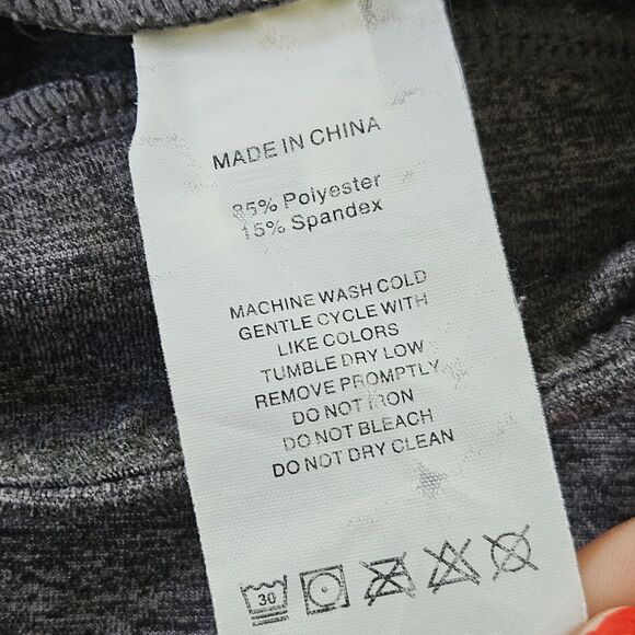 Quince Womens Gray Athletic Skort Built-In Shorts Size L Stretch Pickleball - Picture 4 of 7